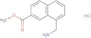 Methyl 8-(aminomethyl)naphthalene-2-carboxylate hydrochloride