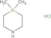 4,4-Dimethyl-1,4-azasilinane hydrochloride