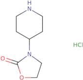 3-(Piperidin-4-yl)oxazolidin-2-one hydrochloride