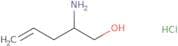 2-Aminopent-4-en-1-ol hydrochloride