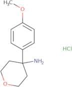 4-(4-Methoxyphenyl)oxan-4-amine hydrochloride