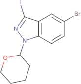 5-Bromo-3-iodo-1-(tetrahydro-2H-pyran-2-yl)-1H-indazole