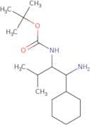 tert-Butyl N-(1-amino-1-cyclohexyl-3-methylbutan-2-yl)carbamate