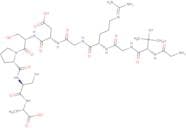 H-Gly-Pen-Gly-Arg-Gly-Asp-Ser-Pro-Cys-Ala-OH trifluoroacetate salt (Disulfide bond between Pen2 an…