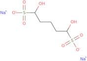 Glutaraldehyde sodium bisulfite addition compound