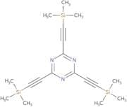 2,4,6-Tris((trimethylsilyl)ethynyl)-1,3,5-triazine