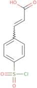 (2E)-3-[4-(Chlorosulfonyl)phenyl]prop-2-enoic acid