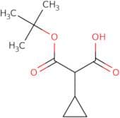 3-(tert-Butoxy)-2-cyclopropyl-3-oxopropanoic acid