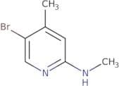 5-Bromo-2-methylamino-4-picoline