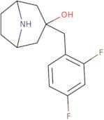 3-[(2,4-Difluorophenyl)methyl]-8-azabicyclo[3.2.1]octan-3-ol