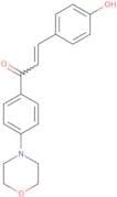 3-(4-Hydroxyphenyl)-1-(4-morpholin-4-ylphenyl)prop-2-en-1-one
