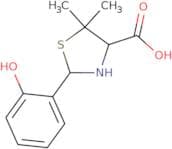 2-(2-Hydroxyphenyl)-5,5-dimethyl-1,3-thiazolidine-4-carboxylic acid