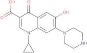6-Hydroxy-6-defluoro ciprofloxacin