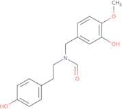 N-(p-Hydroxyphenethyl)-N-(3-hydroxy-4-methoxybenzyl)formamide