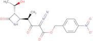 (3S,4R)-3-[(1R)-1-Hydroxyethyl]-4-[(1R)-1-methyl-3-diazo-3- (p-nitrobenzyloxycarbonyl)-2-oxopropyl…