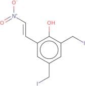 2-Hydroxy-3,5-diiodomethylnitrostyrene