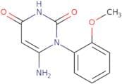 6-Amino-1-(2-methoxyphenyl)pyrimidine-2,4(1H,3H)-dione