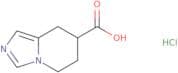 5H,6H,7H,8H-Imidazo[1,5-a]pyridine-7-carboxylic acid hydrochloride