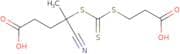 4-((((2-Carboxyethyl)thio)carbonothioyl)thio)-4-cyanopentanoic acid