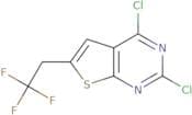 2,4-Dichloro-6-(2,2,2-trifluoroethyl)thieno[2,3-d]pyrimidine