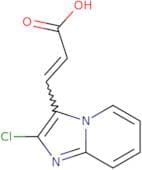 (2E)-3-{2-Chloroimidazo[1,2-a]pyridin-3-yl}prop-2-enoic acid