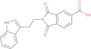2-[2-(1H-Indol-3-yl)ethyl]-1,3-dioxoisoindoline-5-carboxylic acid