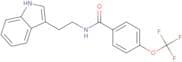 N-(2-Indol-3-ylethyl)(4-(trifluoromethoxy)phenyl)formamide
