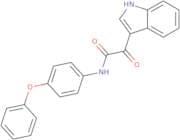 2-Indol-3-yl-2-oxo-N-(4-phenoxyphenyl)ethanamide