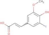 3-(5-Iodo-4-hydroxy-3-methoxy)cinnamic acid