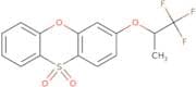 3-(1,1,1-Trifluoropropan-2-yloxy)phenoxathiine 10,10-dioxide
