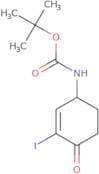 tert-Butyl N-(3-iodo-4-oxocyclohex-2-en-1-yl)carbamate