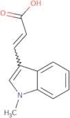 (2E)-3-(1-Methyl-1H-indol-3-yl)prop-2-enoic acid