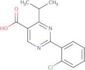 2-(2-Chlorophenyl)-4-isopropylpyrimidine-5-carboxylic acid