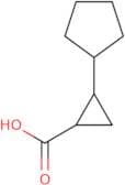 2-Cyclopentylcyclopropane-1-carboxylic acid