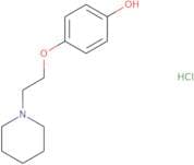4-[2-(Piperidin-1-yl)ethoxy]phenol hydrochloride