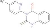 3-(5-Methylpyridin-2-yl)-2-sulfanyl-3,4-dihydroquinazolin-4-one