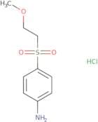4-(2-Methoxyethanesulfonyl)aniline hydrochloride