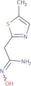N'-Hydroxy-2-(5-methyl-1,3-thiazol-2-yl)ethanimidamide