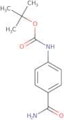 tert-Butyl N-(4-carbamoylphenyl)carbamate
