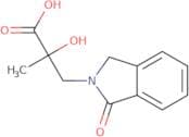 2-Hydroxy-2-methyl-3-(1-oxo-2,3-dihydro-1H-isoindol-2-yl)propanoic acid