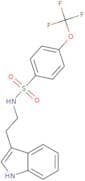 (2-indol-3-ylethyl)((4-(trifluoromethoxy)phenyl)sulfonyl)amine