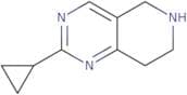 2-Cyclopropyl-5H,6H,7H,8H-pyrido[4,3-d]pyrimidine