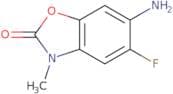 6-Amino-5-fluoro-3-methyl-2,3-dihydro-1,3-benzoxazol-2-one