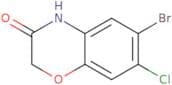 6-Bromo-7-chloro-2,4-dihydro-1,4-benzoxazin-3-one