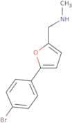{[5-(4-Bromophenyl)furan-2-yl]methyl}(methyl)amine