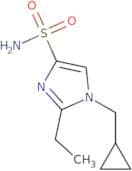 1-(Cyclopropylmethyl)-2-ethyl-1H-imidazole-4-sulfonamide