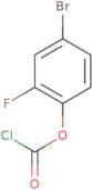 4-Bromo-2-fluorophenyl chloroformate