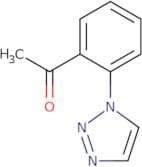 1-[2-(1H-1,2,3-Triazol-1-yl)phenyl]ethan-1-one