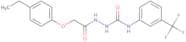 1-(2-(4-ethylphenoxy)acetyl)-4-(3-trifluoromethylphenyl)semicarbazide