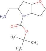 tert-Butyl 5-(aminomethyl)-hexahydro-2H-furo[3,2-b]pyrrole-4-carboxylate